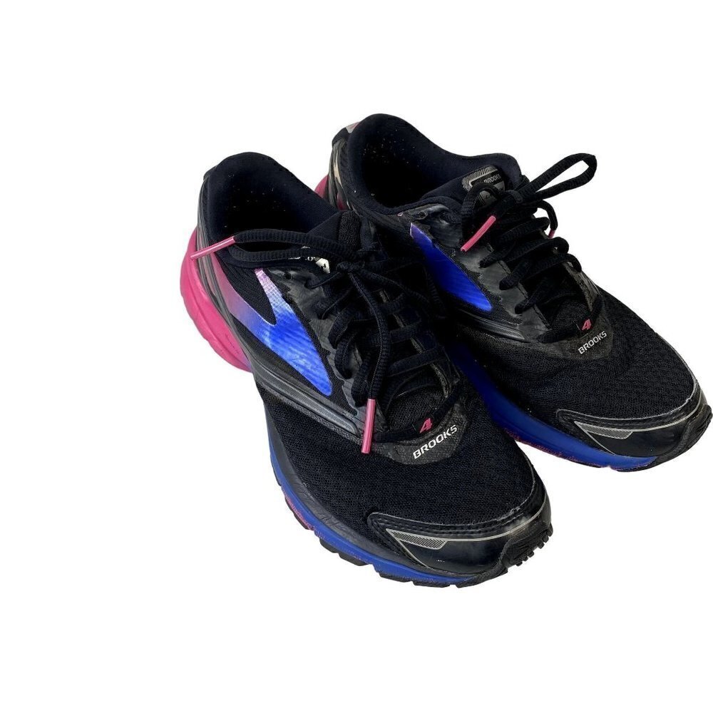 Brooks Launch 4 Black Pink Running Shoes 7.5